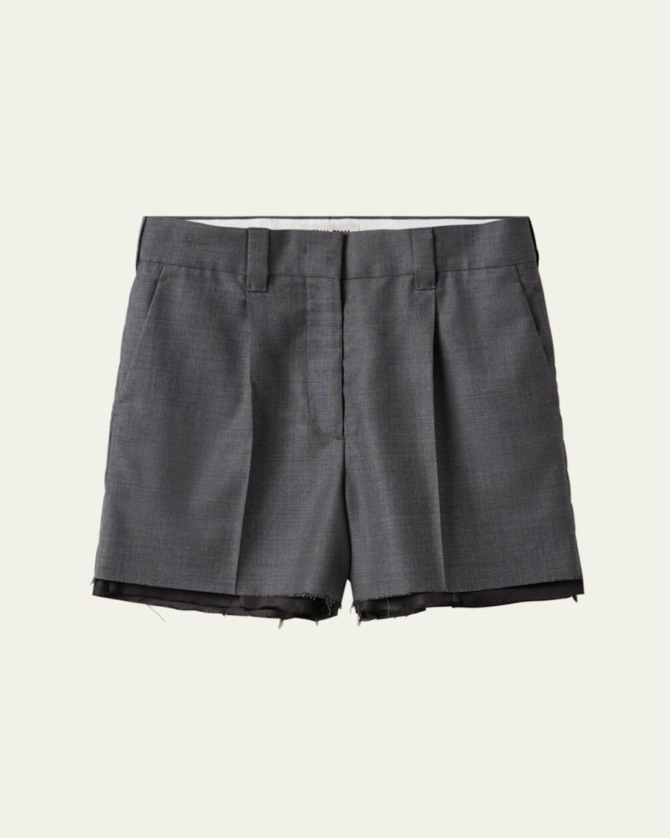 Mid-Rise Bermuda Shorts